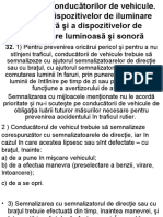 Semnalele Conducătorilor de Vehicule