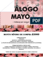 Catalogo Maquillaje Mayor Mayo 2019