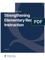 Teacher Prep Review - Strengthening Elementary Reading Instruction