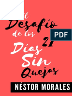 Desafio 21 Dias Sin Quejas