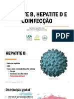 Hepatite B, Hepatite D E Coinfecção: Mestranda: Layne E B de Souza Docente: Prof - DR - Flor Martinez-Espinosa