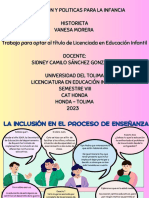 La Inclusión en El Proceso de Enseñanza