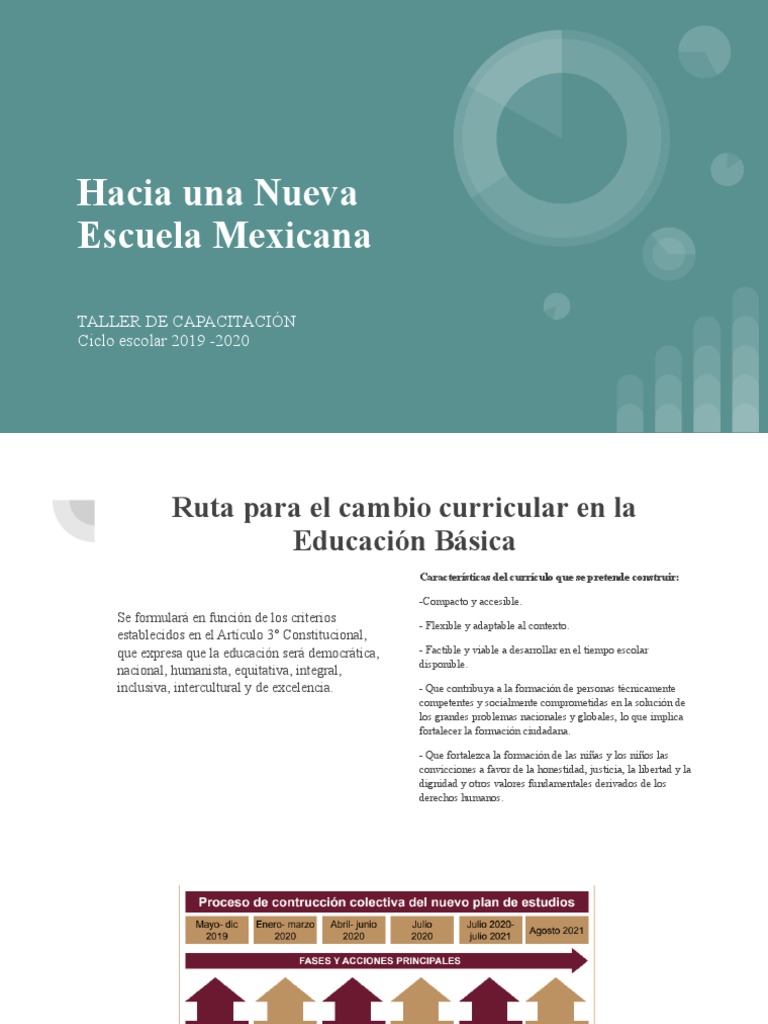 Hacia Una Nueva Escuela Mexicana | PDF