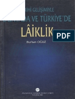 Burhan Oğuz - Tarihi Gelişimiyle Dünyada Ve Türkiyede Laiklik