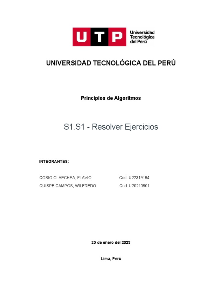 PA S1 Ejercicios... PDF