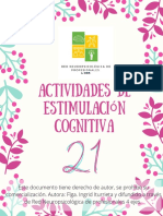 Cuadernillo 21 - Estimulación Cognitiva - 4 Ejes