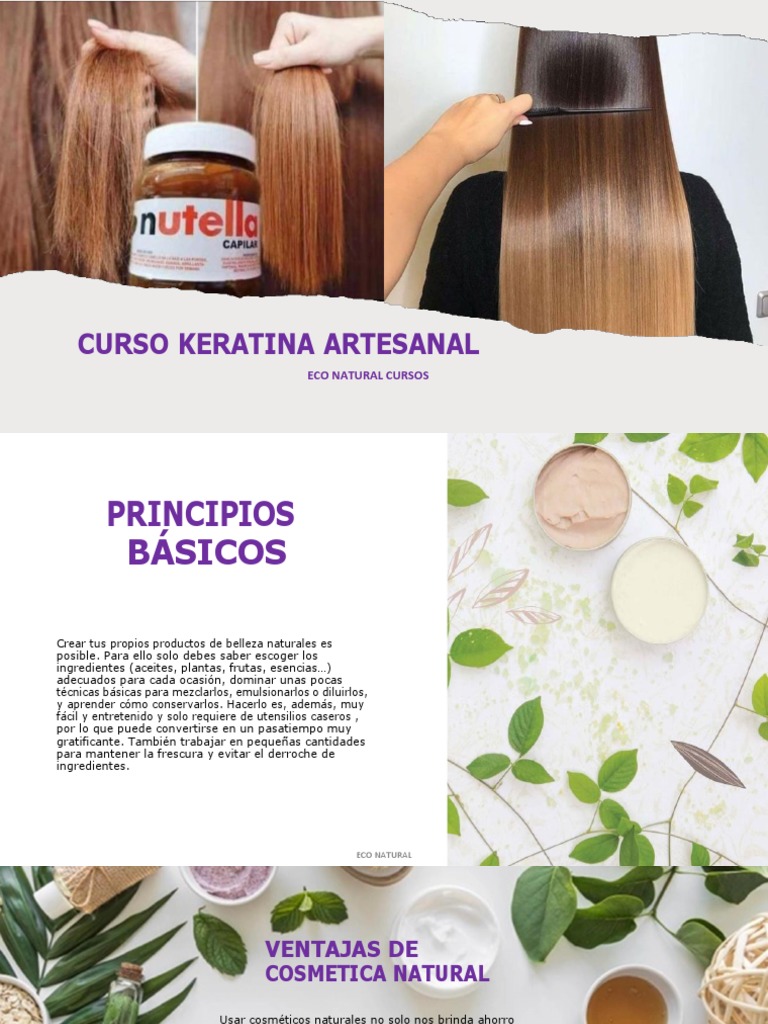 Curso de Keratina Artesanal Eco Natural | PDF | Ph | Fase (materia)