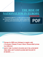 The Rise of Nationalism in Europe PPT For Explanation