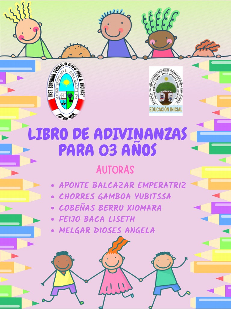 Libro de Adivinanzas para 03 Años | PDF