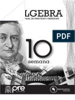 ÁLGEBRA Semana10