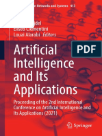 Artificial Intelligence and Its Applications: Brahim Lejdel Eliseo Clementini Louai Alarabi Editors