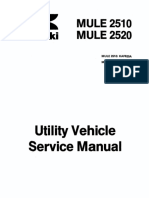 15011826-Kawasaki Mule 2500 2510 2520 Service Manual Repair 1993-2003 Kaf620 Utv