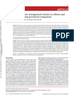 Analysis of Solid Waste Management Systems in Alberta and British Columbia Using Provincial Comparison