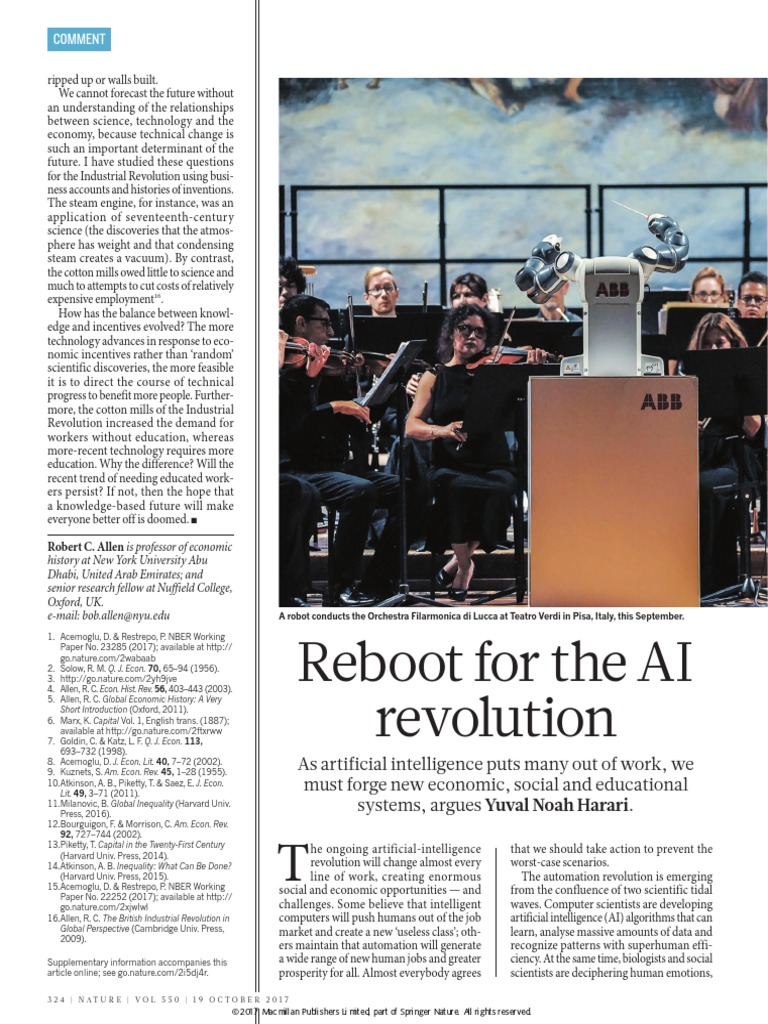 Reboot For The AI Revolution: Comment | PDF | Artificial Intelligence ...