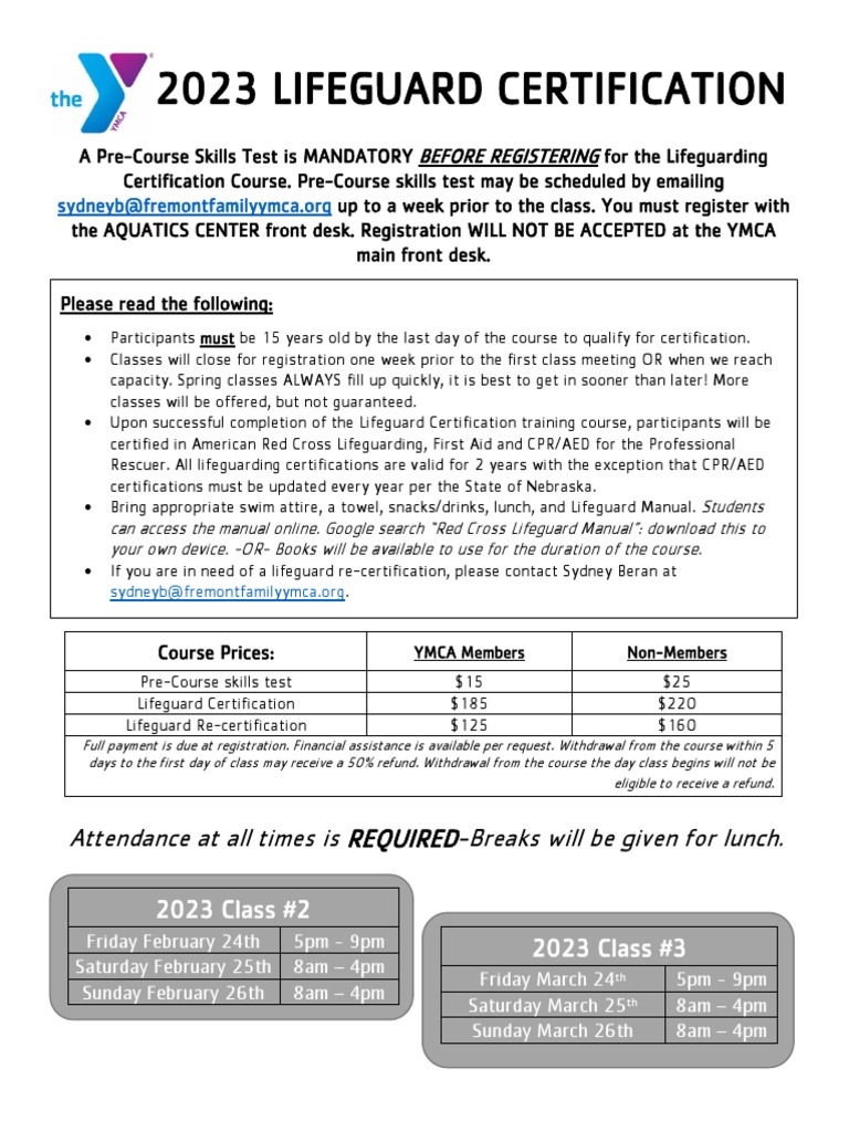 AMERICAN LIFEGUARD TRAINING CERTIFICATION intelligence overview