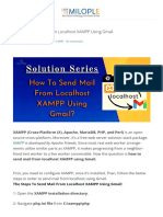 How To Send Mail From Localhost XAMPP Using Gmail - Milople
