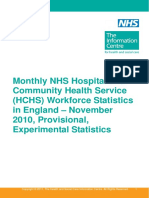 Monthly HCHS Workforce Bulletin November 2010