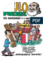 102 Anos Paulo Freire Quadrinhos