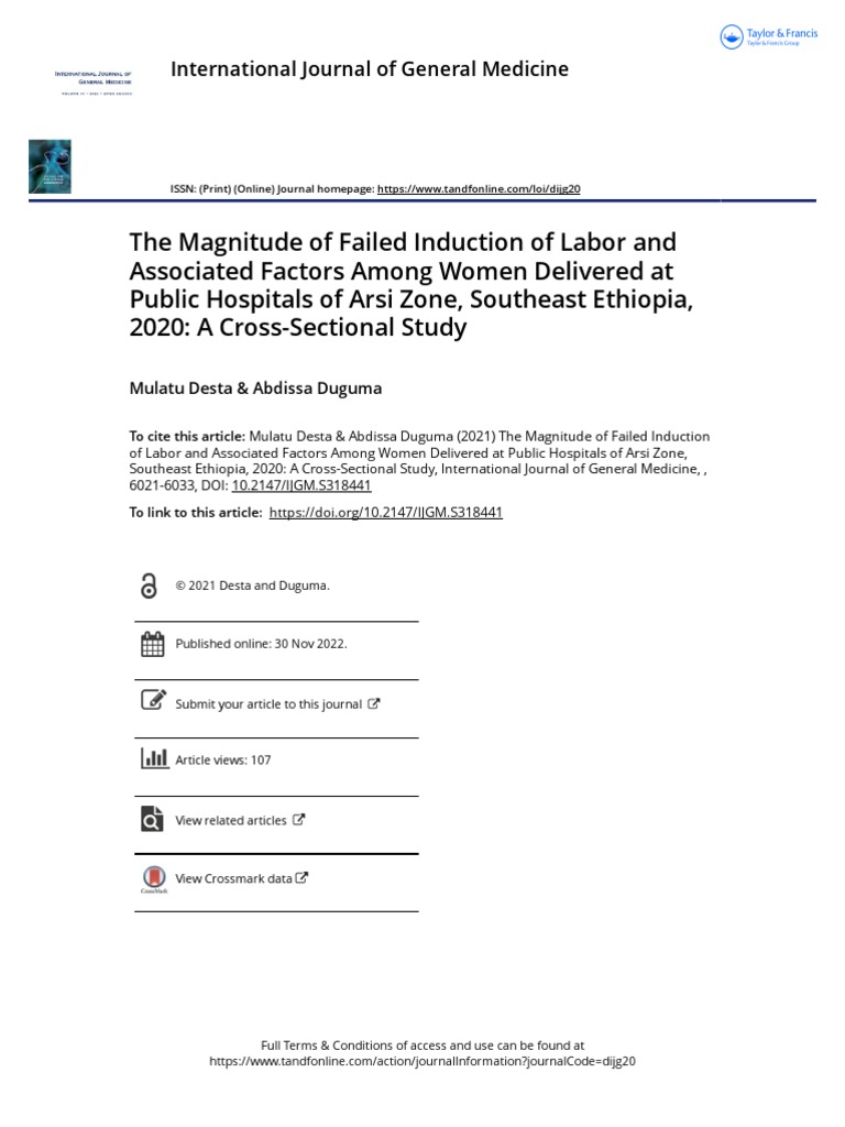 the-magnitude-of-failed-induction-of-labor-and-associated-factors-among