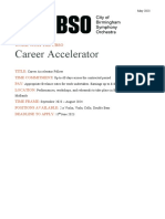 Career Accelerator 2023 Application Pack