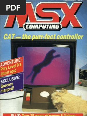 MSX Computing - Feb-Mar 1986 | PDF | Computing | Computer