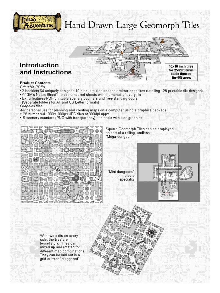 Introduction_assembly_instructions_for_Large_Geomorph_Tiles_BBIA2013 | PDF