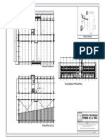 Plano Estructural de Un Edificio de Un Tecnologico