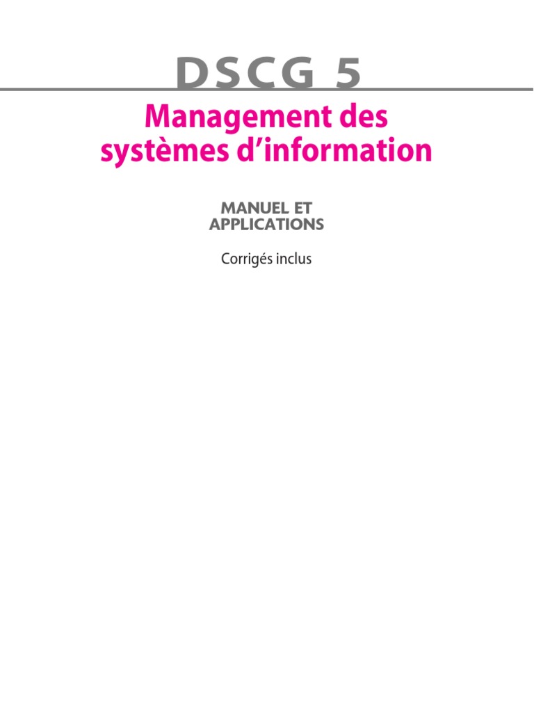DSCG 5 | PDF
