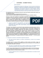 Examen Parcial - Economía - Solucionario Básico 2020-2