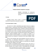 Parecer Técnico Coren-PR 003-2020 - Administração Do Medicamento Noripurum