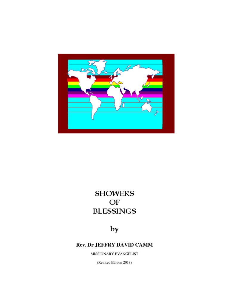 Showers of Blessings PDF Elijah Israelites