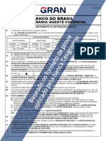 Banco Do Brasil 3 Simulado Escriturario Agente Comercial Pos Edital Cod 222023231 Folha de Respostas