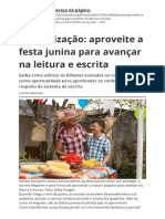 Alfabetizacao Aproveite A Festa Junina para Avancar Na Leitura e Escrita