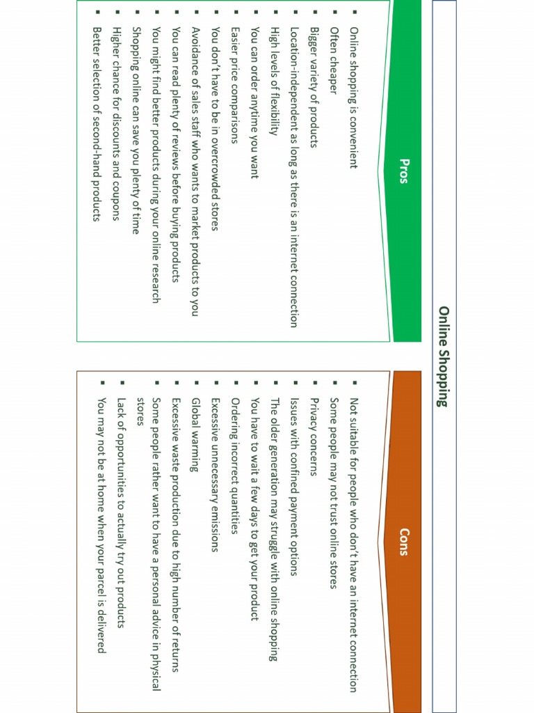 Pros and Cons by Topics PDF