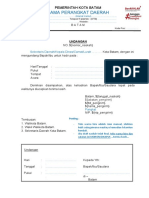 Template Surat Undangan Intern - Opd