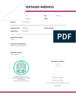 Modelo de Atestado Médico - Jotform PDF Editor