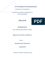 Reporte Del Lectura Del Capítulo 2 - ParraGutierrezDaniela