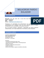 CV Milagros Pardo