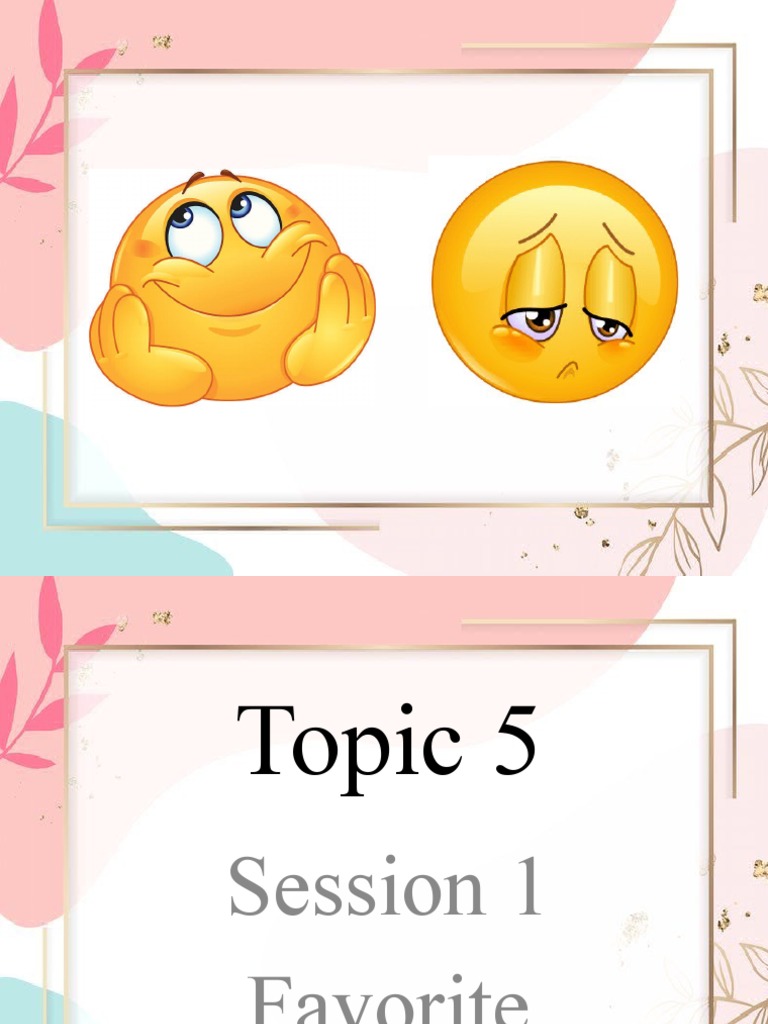 Topic 5 Session 1 Pdf Linguistics Languages