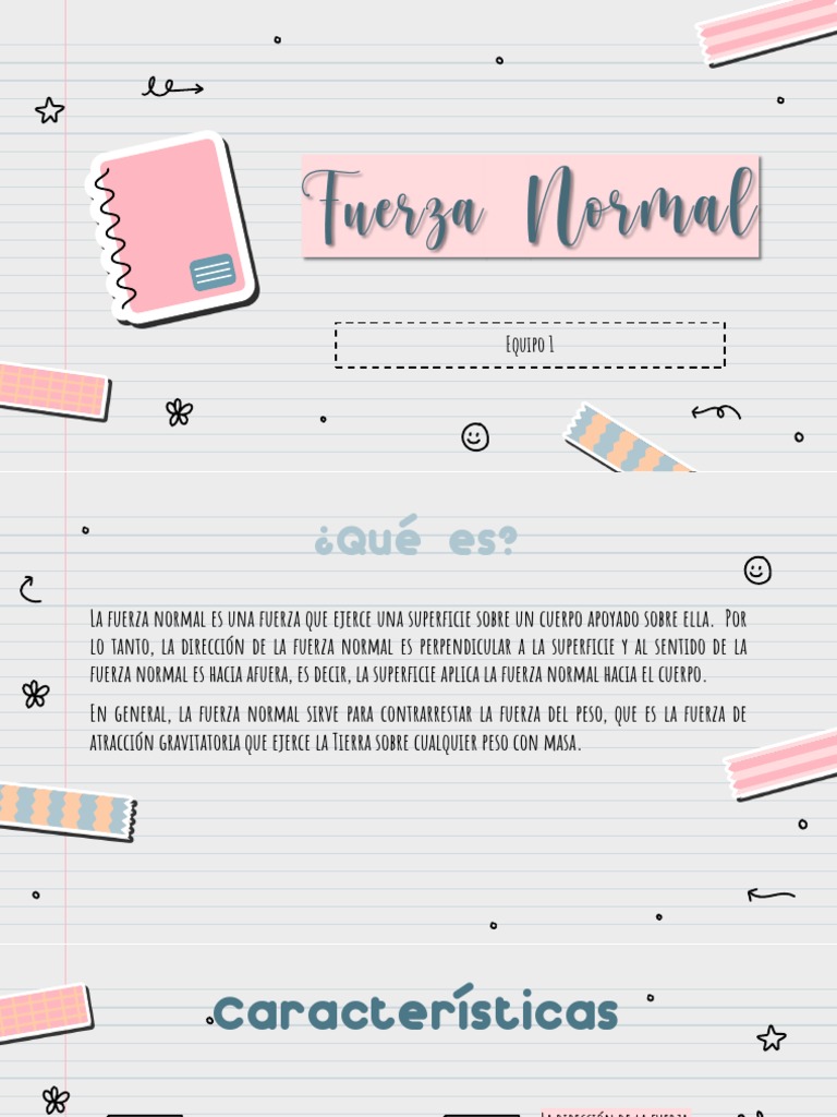 Fuerza Normal PDF Fuerza Masa