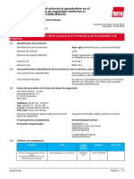 Ficha Datos Seguridad Agar Agar