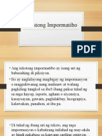 Slide Tekstong Impormatibo
