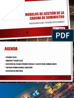 Tema 5, Modelos de Gestión de La Cadena de Suministro