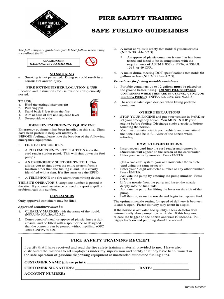 Cardlock Safety Training Brochure PDF