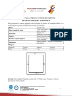 Formato Presentación Documentos Ingenieria Agronómica