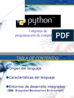 020 El Lenguaje de Programación Python