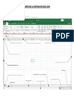 PARTES DE LA VENTANA DE EXCEL 2019