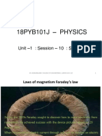 18PYB101J - Physics: Unit - 1: Session - 10: SLO - 1