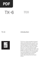 TX-6 Manual