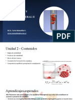 Unidad 2 - Solubilidad y Complejos - QUIM200 Editado
